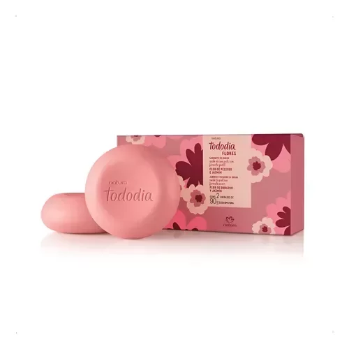 Producto - Caja de Jabones x2 "Flor de Durazno y Jazmín" - Tododia Natura
