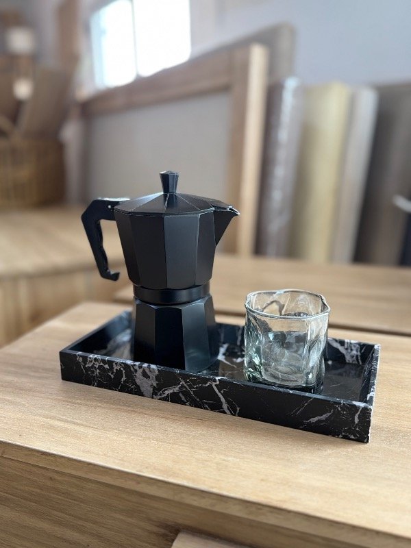 Producto - Cafetera italiana negra - 1