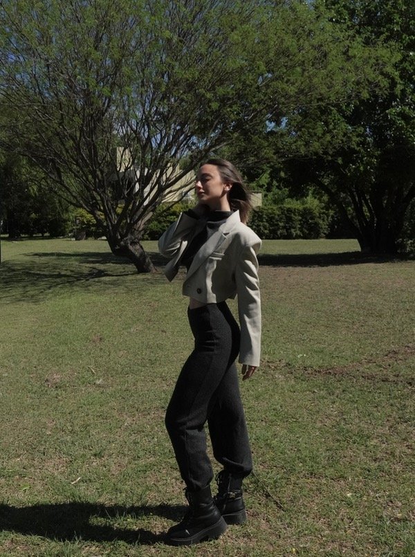 Producto - Blazer cropped Bershka Talle M