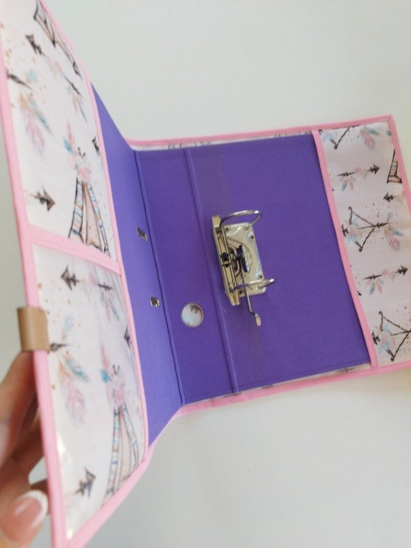 Producto - Funda carpeta bibliorato A4 diseño carpita tipi