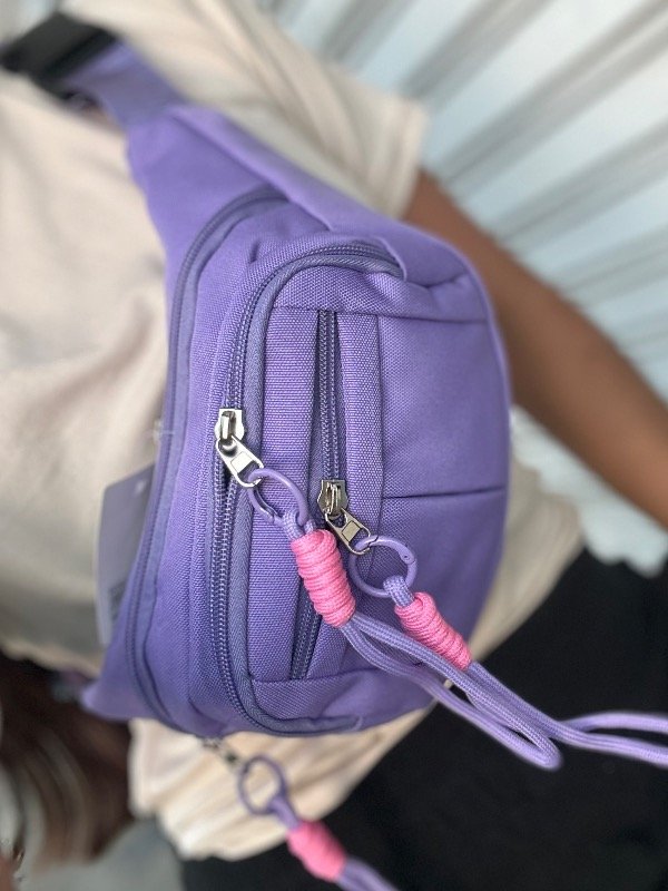 Producto - Riñonera lila argolla