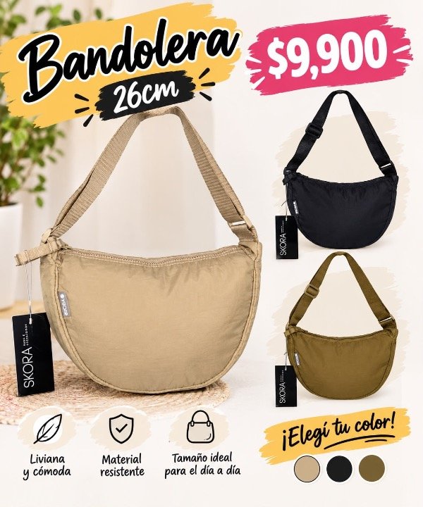 Producto - Bandolera 26cm - 0
