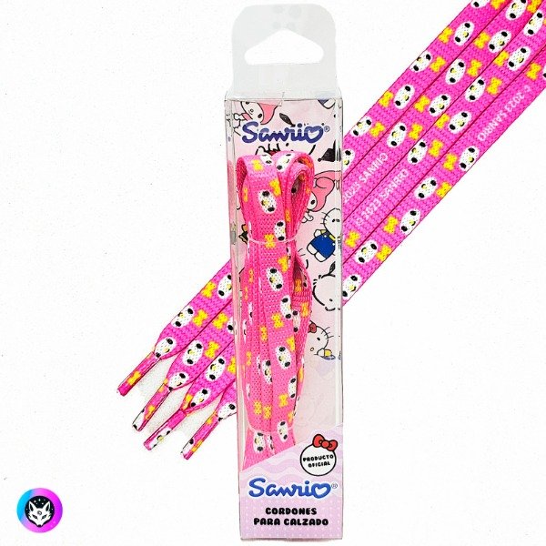 Producto - Cordón de zapatillas "MY MELODY" Sanrio - Licencia oficial