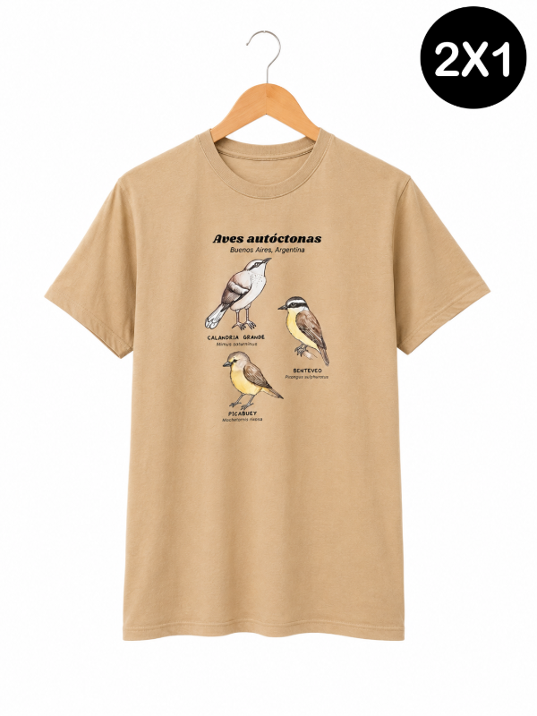 Producto - REMERA AVES AUTÓCTONAS