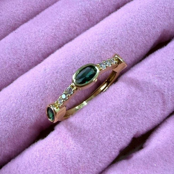 Producto - Anillo Irina Gold-Laminado en oro 18k regulable