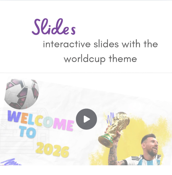 Producto - Interactive Classroom rules game. World vip 2026 Edition