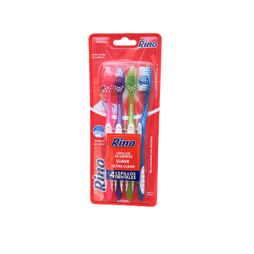 Producto - Cepillo de Dientes x 4 unidades RINO