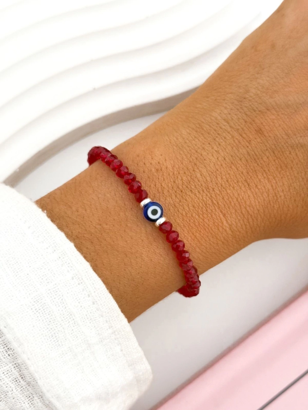 Producto - Pulsera cristal ojo turco