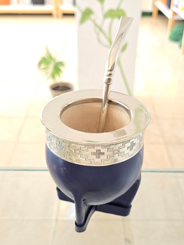 Producto - Combo Imperial Alpaca Cuero Azul