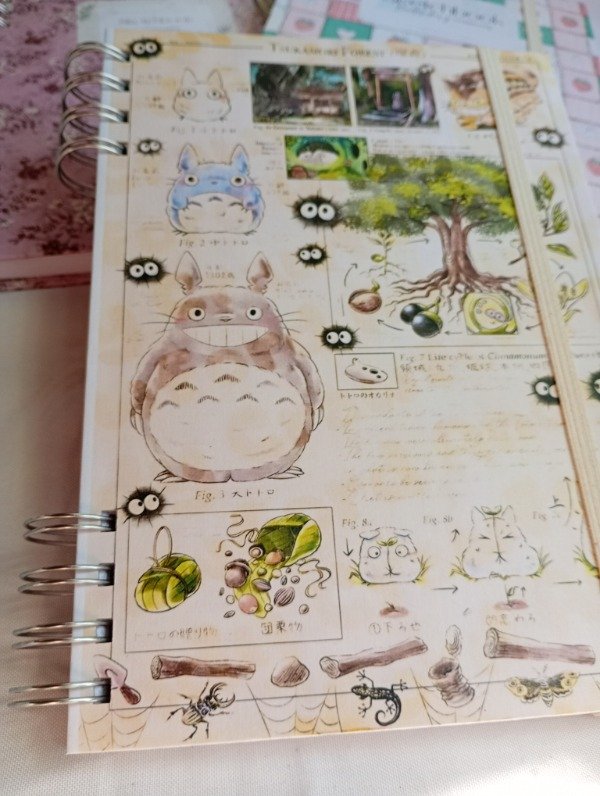 Producto - SketchBook A5 Totoro anillado - 2