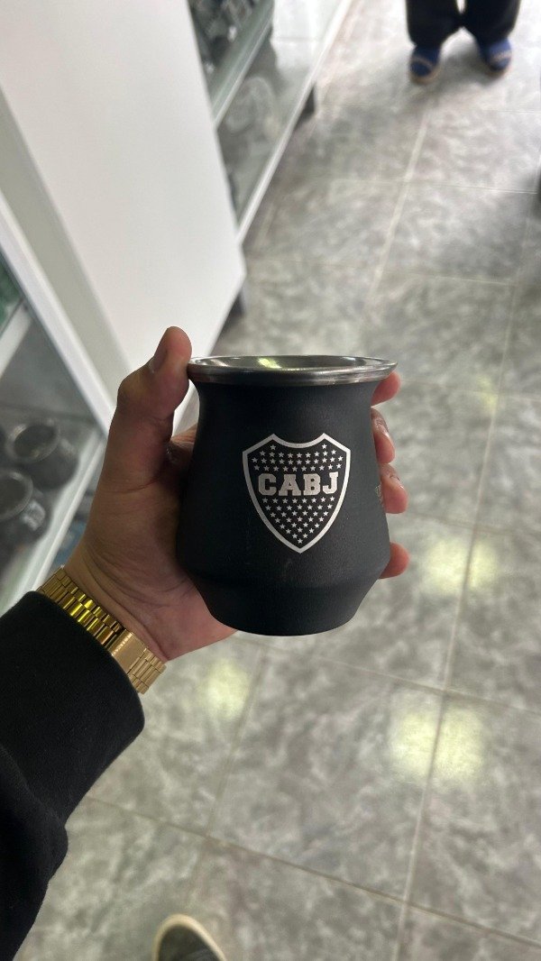 Producto - MATE TERMICO DE BOCA Y RIVER