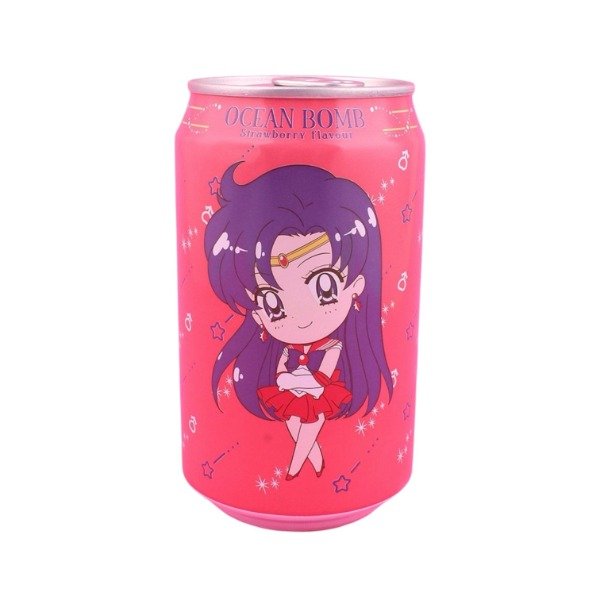 Producto - Ocean Bomb Sailor Moon Crystal (Mars) Sabor Frutilla 330ml