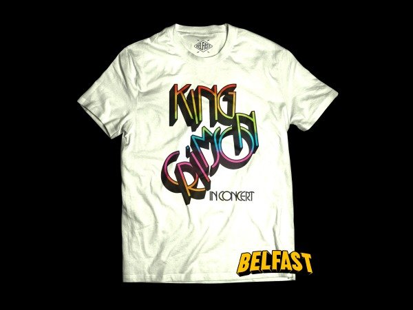 remera king crimson in concert