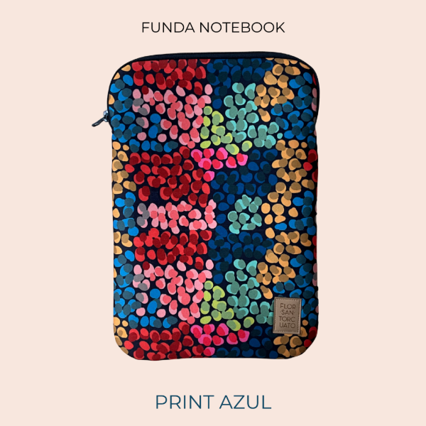 Producto - Funda Notebook Print Azul