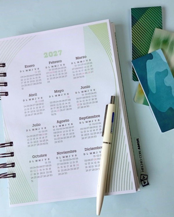 Producto - Agenda semanal Vertical Nova - 2