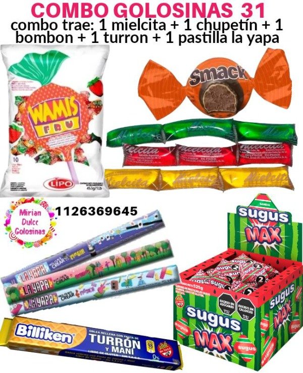 Producto - Combo golosinas 31