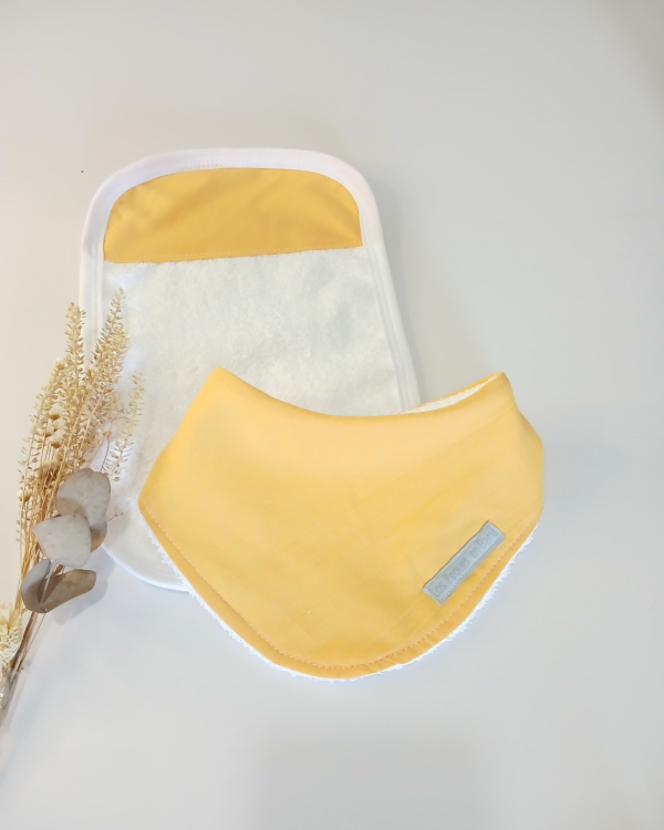Producto - Set babero y toallita Maíz