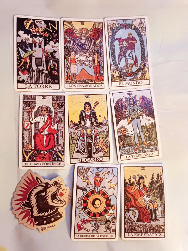 Producto - Set de Stickers 22 Arcanos