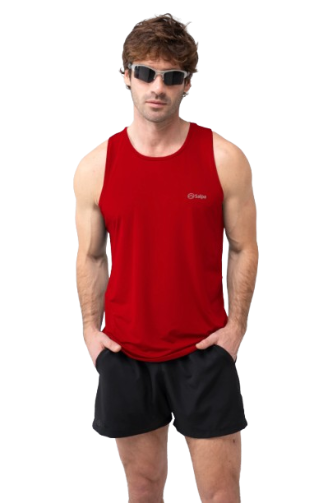 Producto - MUSCULOSA TURN HOMBRE ROJO SALPA