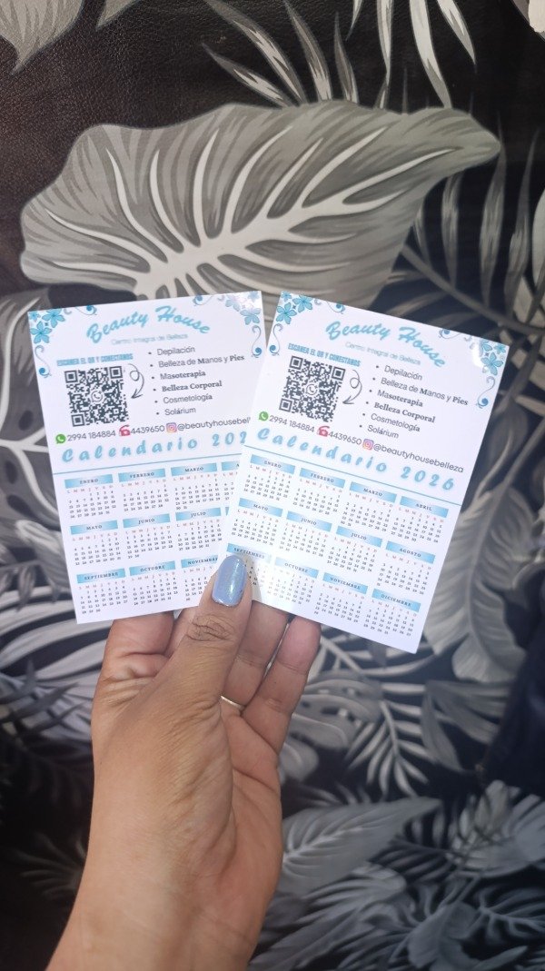 Producto - 50 CALENDARIOS CON TIRA DE IMAN