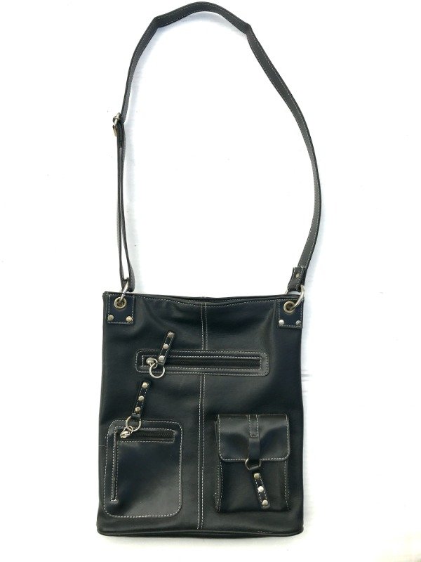 Producto - Dark Leather messenger bag