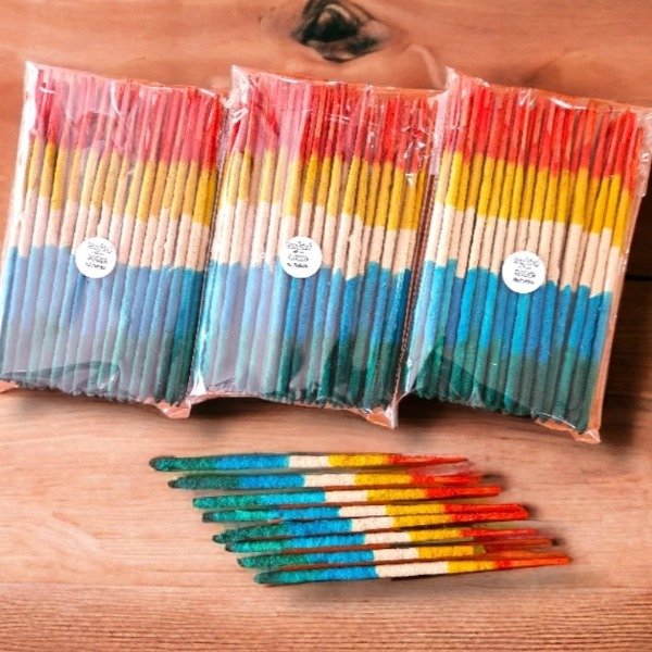 Producto - Sahumerios multicolor multiaroma x50 triple