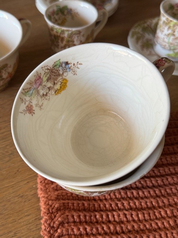 Producto - Taza de té de loza inglesa sin plato Swinnertons The Ferry - 1