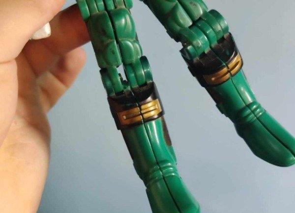 Producto - Green Samurai Warrior Triple Zord Morphin (Ninja Storm) - 3