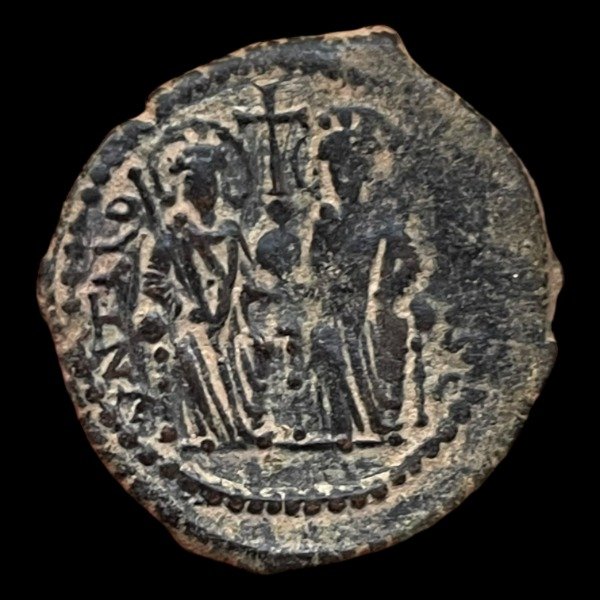 Producto - Justino II y Sofia (571 - 572 DC) 1/2 Folis. Theópolis