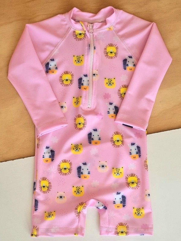 Producto - Enterito AFRICA ROSA mangas largas
