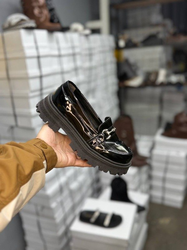 Producto - Mocasin Charol Curva x 6 Pares - 0