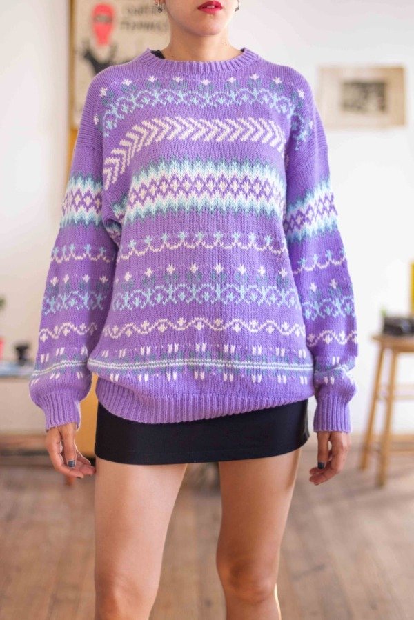 Producto - Sueter Lavanda Talle: L-