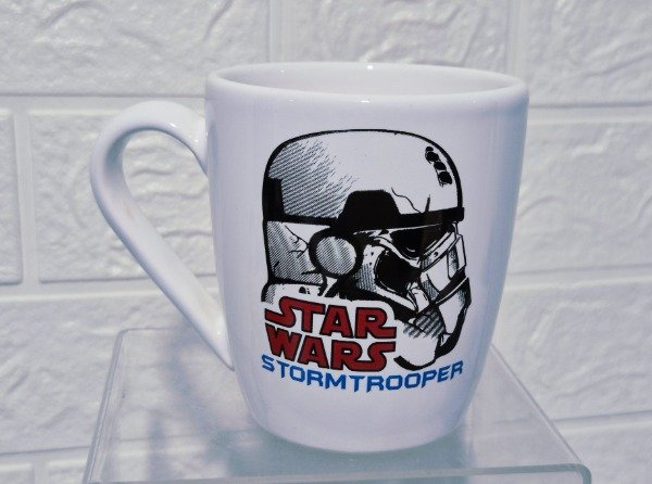 Producto - Taza bombé Stormtroopers Star wars blanca 250 cc