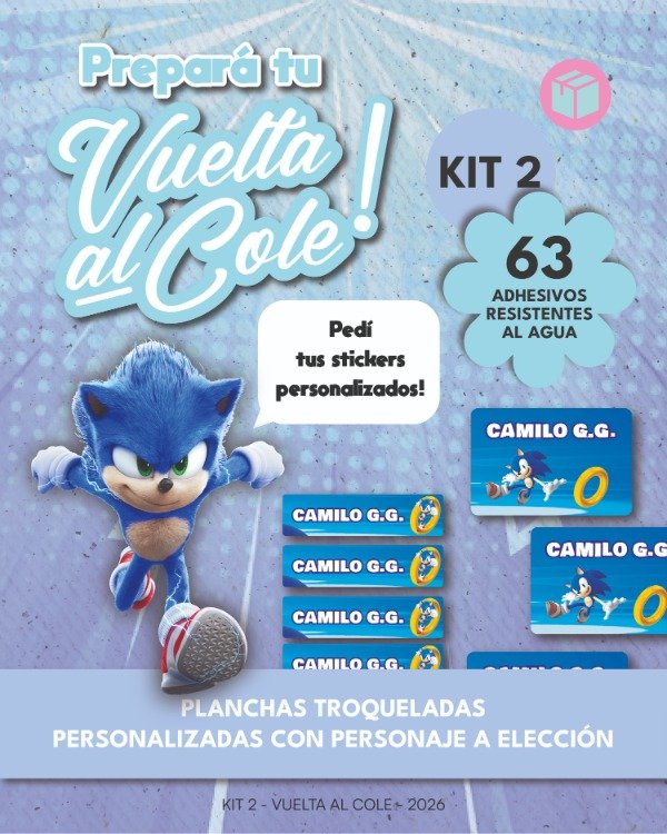 Producto - Kit 2 Vuelta al cole