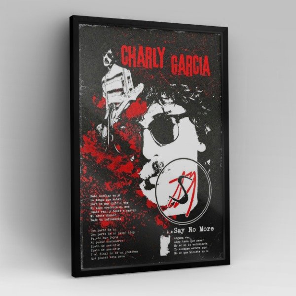 Producto - Cuadro Póster Charly García