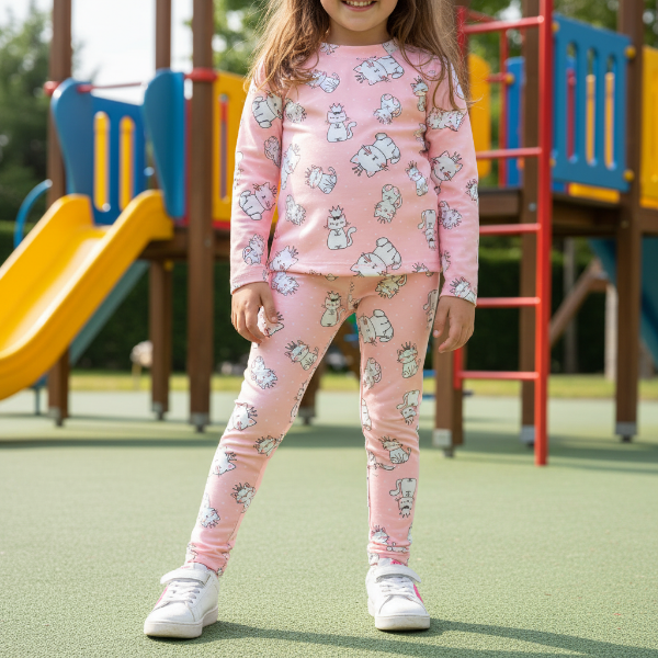 Producto - CONJUNTO FRISADO - GATITA (ROSA)