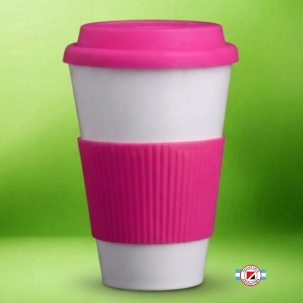 Producto - VASO TÉRMICO SILICONA FUCSIA X 12 U