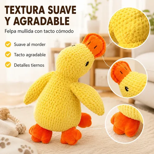 Producto - PELUCHE PATITO CON SONIDO 25x20cm - 2
