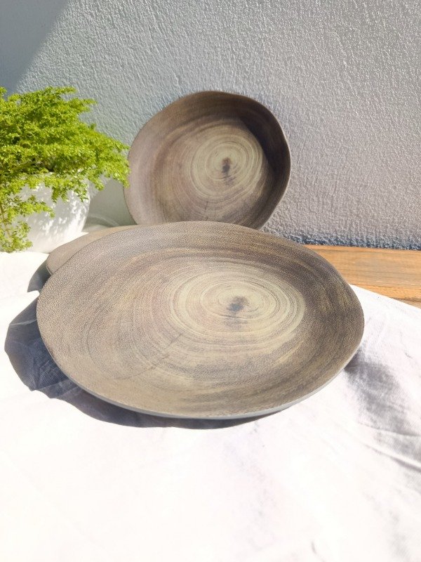 Producto - Plato Fibra de Bambú Decorativo