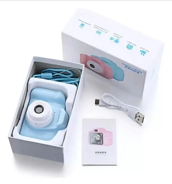 Producto - Mini Camara Infantil Digital De Fotos Recargable Juegos - 2