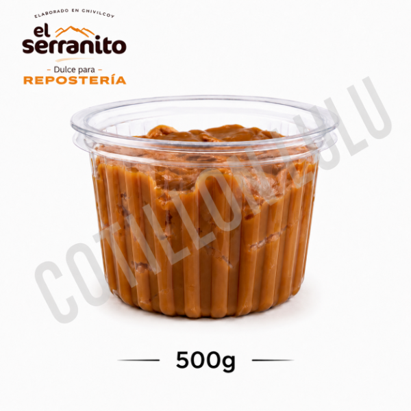 Producto - DULCE DE LECHE REPOSTERO SERRANITO 500g (fraccionado)