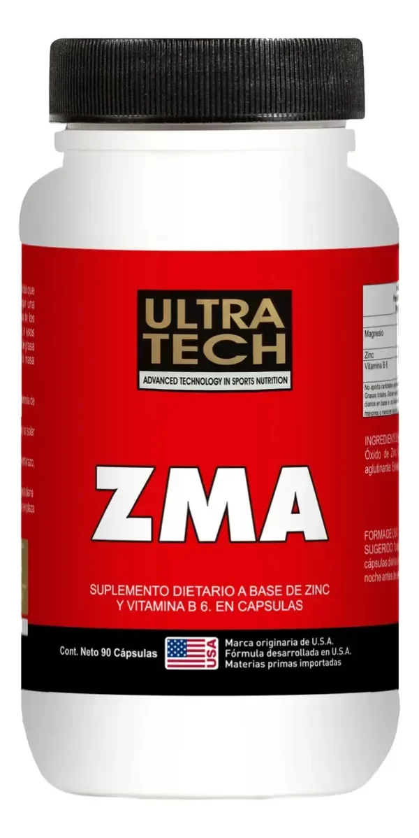 Producto - ZMA X90 CAPS ULTRA TECH