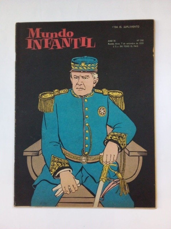 Producto - Mundo infantil #516 - Setiembre 1959 - Sarmiento Periquita Flash Gordon