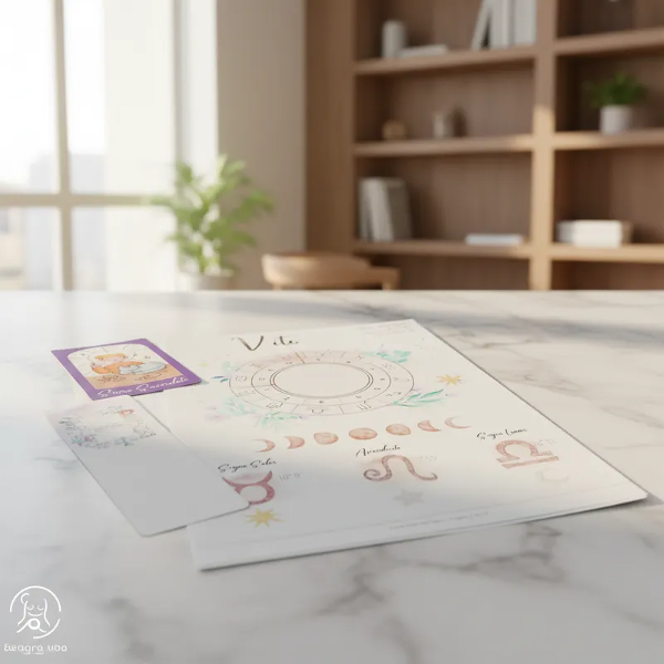 Producto - Carta Natal Astral para el bebé (Formato DIGITAL) - 13
