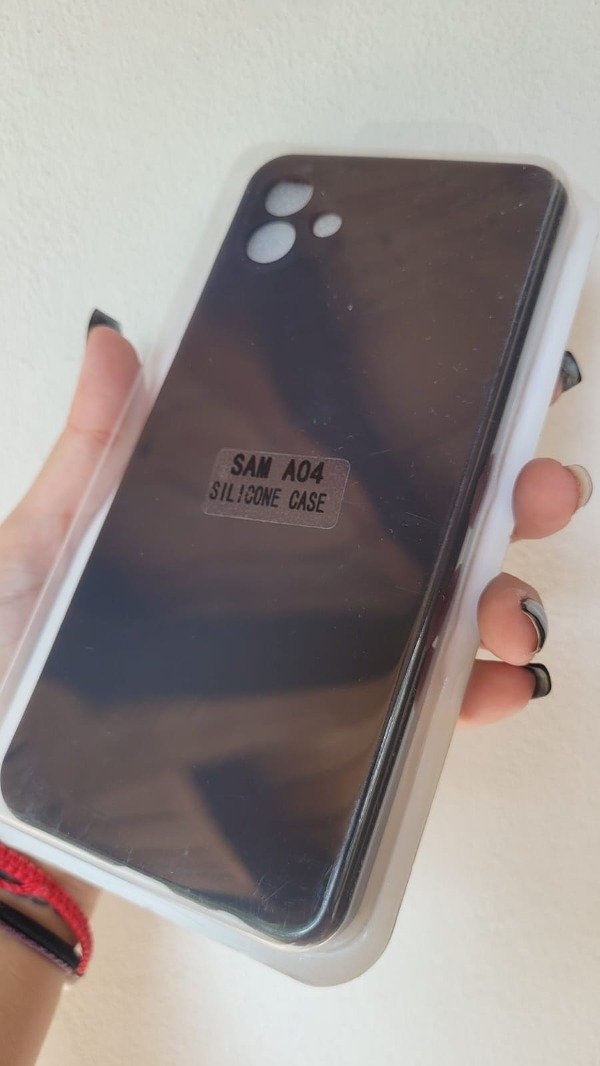 Producto - A04 silicona con felpa negra