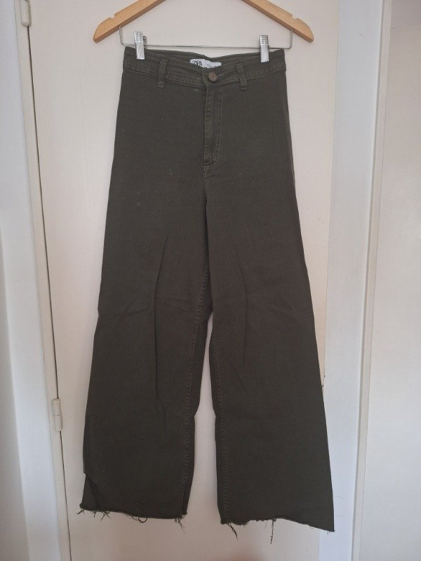 Producto - Jean verde ancho Zara