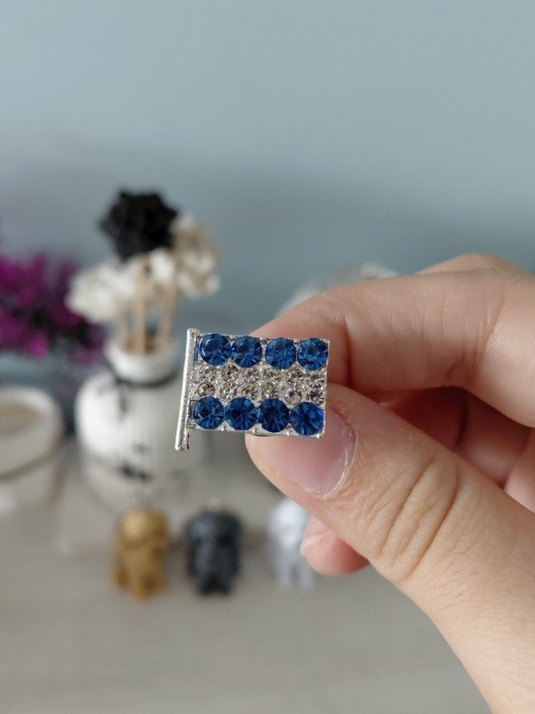 Producto - Pin metalizado - Bandera argentina / Escarapela (Modelo 2)