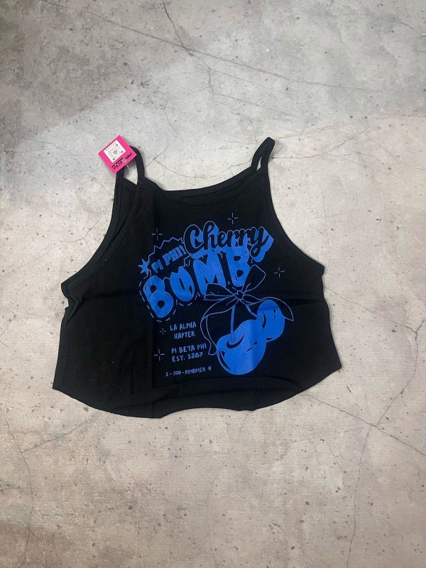 Producto - MUSCULOSA CHERRY BOMB negro