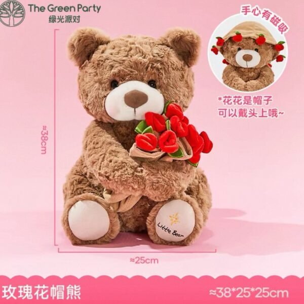 Producto - OSO CON FLOR 45CM