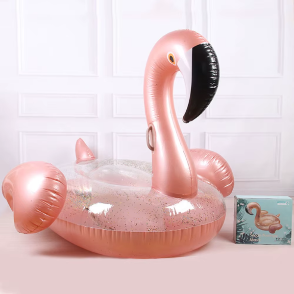 Producto - Inflable Glitter Flamenco 1,3m x 1,23m - 1